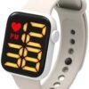 Latest New Generation Sports Digital Dial Day Date Calendar White LED Watch for Boys, Girls & Kids